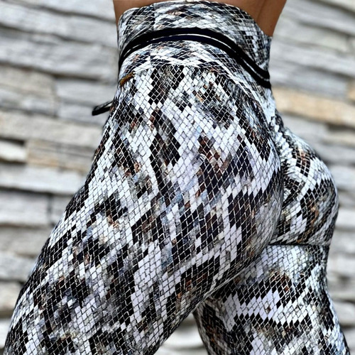 Imagem 4 de 5 de Legging Fit Levanta Bumbum Calça De Musculação Feminina 924