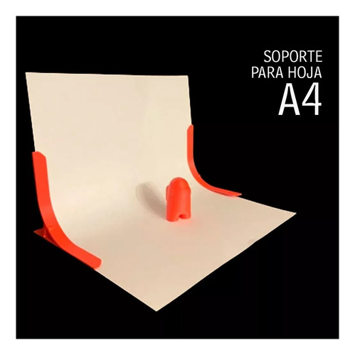 Kit Foto Producto Soporte Fotografico + 2 Fondos Tamaño A4