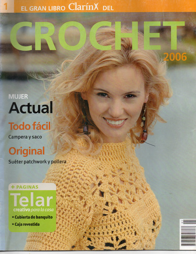 El Gran Libro Del Tejido Crochet Clarin 2006 Colecc Completa (Usado)
