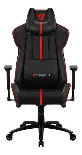 Imagen 6 de 7 de Silla Gamer Ergonomica Thunder X3 Bc7 Negro/rojo