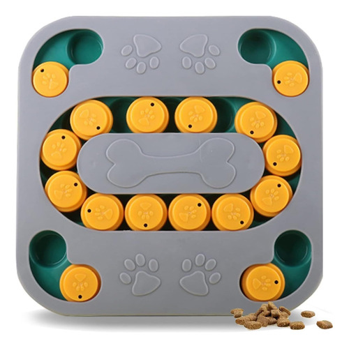 Juguete Interactivo Para Perros Con Juego De Rompecabezas