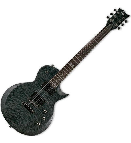 Guitarra Electrica Ltd Ec100qm Stblk