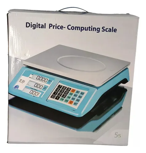 Bascula Gramera Liquidadora Electrónica Lcd Bandeja Max 40kg