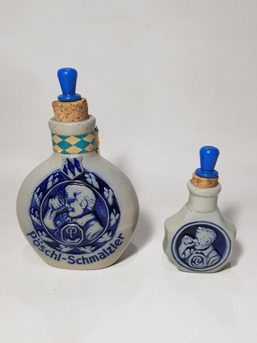 Antiguos Perfumero Alemanes De Gress Blue & White Mag 58211