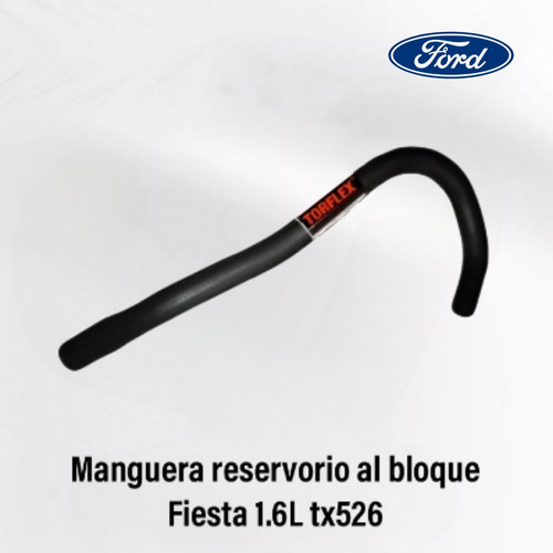 Manguera Reservorio Envase Refrigerante Ford Fiesta 