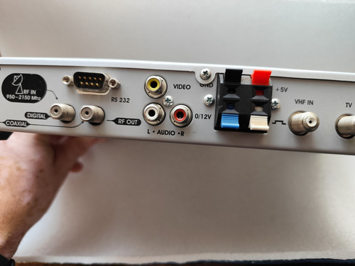 Receptor Satelital Visiontec Vt 3000a. Apto Bandas C Y Ku Gris (Usado)