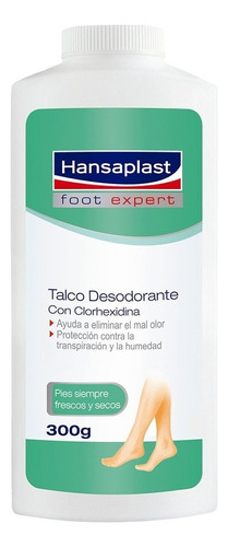 Talco Desodorante Hansaplast Con Triclosan 300 Gramos