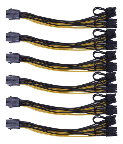 6 Pin-dual Pcie 8 Pin (6+2) Graphics Card Pci Express