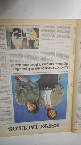 Diario Perfil 1998 Adrian Suar Los Chicos Crecen