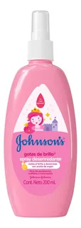 Spray Desenredante Infantil Johnson's Gotas De Brillo 200 ml