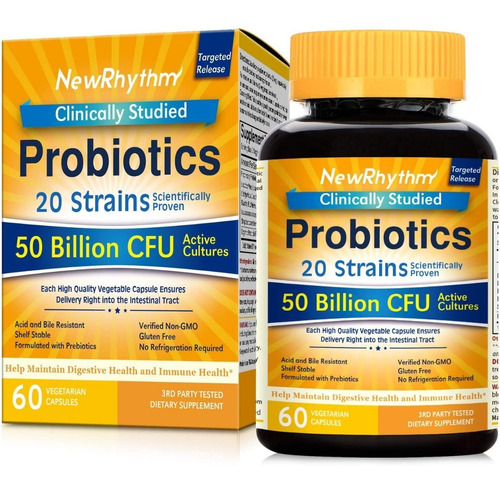 Probioticos 50 Billones 60 Caps - Unidad a $3115