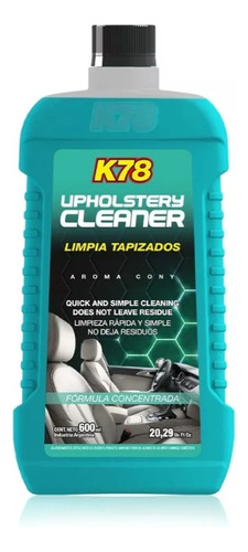 K78 Upholstery Cleaner Limpia Tapizados Alfombras Plasticos
