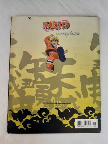 ALBUM FIGURINHAS NARUTO TRUE SPIRIT OF THE NINJA - COMP