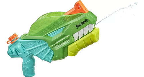 Lanzador De Agua Nerf Super Soaker Dinosquad Dinosoak Hasbro