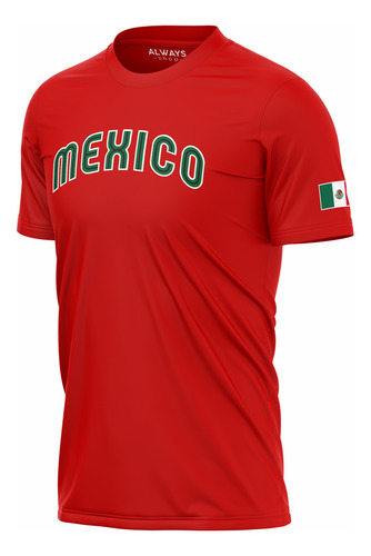 Playera Deportiva Mexico Mundial Arozarena Caballero Y Niño