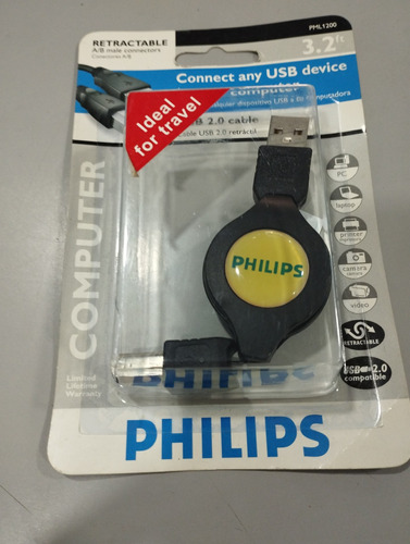 Cable Impresora Retractil Philips
