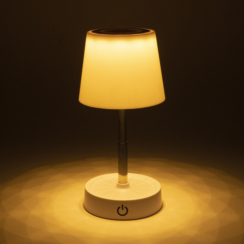 Luminária Abajur De Mesa Led Touch Quarto Estudo Leitura Lâmpada Moderna Recarregável Shopthis
