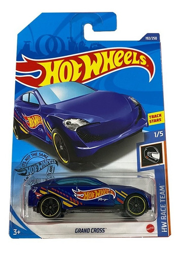 Grand Cross Blue Race Team Hot Wheels 1/5 (192)