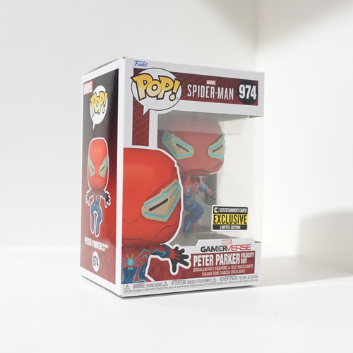 Funko Pop! Games: Spiderman - Peter Parker Velocity Suit 974 (Usado)
