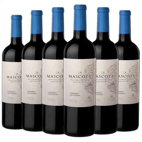 Vino La Mascota Cabernet Sauvignon Mendoza X6 - 01almacen