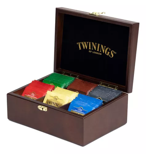 Pack Twinings Caja Metálica Negra Tés Negros