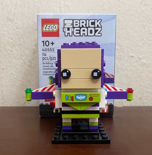 Lego Brickheadz, Buzz Lightyear, Armado 114 Set Armado Con Caja Y Manual (Usado)