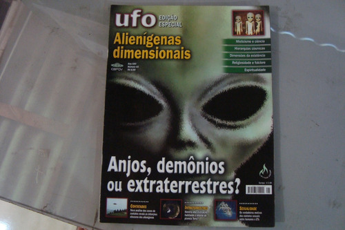 Revista Ufo Especial 45 / Anjos Demonios Ou Extraterrestres