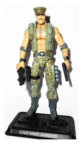 Gi Joe 25th - Gung Ho - V.18 - Loose E Completo (Usado)