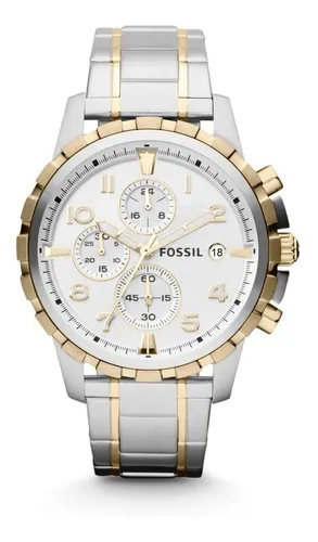 Reloj Hombre Fossil Dean Classic Color de la correa Plateado