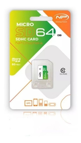 Memoria Micro Sd 64 Gb Clase 10 Np Ultra Rapida Para Celular