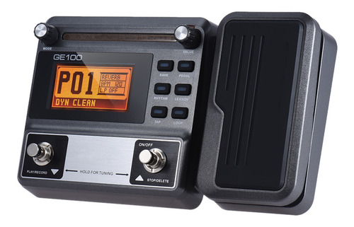 Pedal Multiefectos Mooer Ge100 Para Guitarra