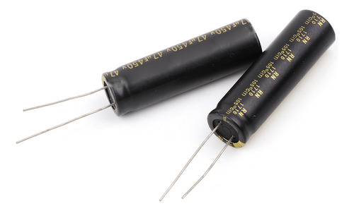Capacitores Eletrolíticos De Alumínio 5pcs 450v 47uf Para Tv