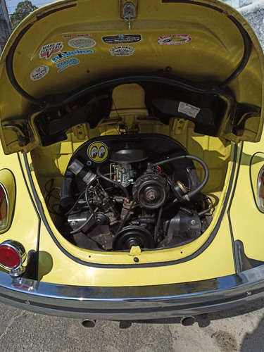 Volkswagen Fusca 1.300l Ano 1977 - Amarelo Java