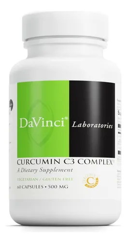 Complejo De Curcumina C3 De Davinci Labs - Suplemento Nutric