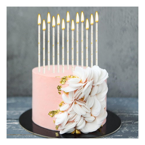 Threlaco 24 Piezas Velas De Cumpleaños Para Pasteles Velas