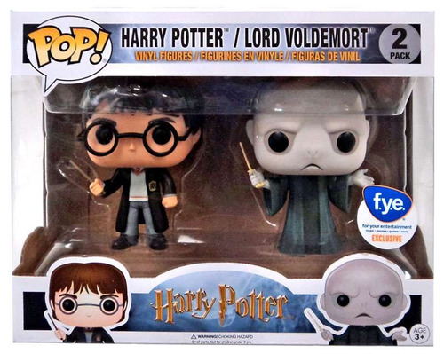 ¡funko Pop! Peliculas Harry Potter Y Lord Voldemort Vinilo