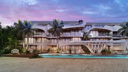 Departamento, Acceso A La Playa, Alberca Frente Al Mar, Pool
