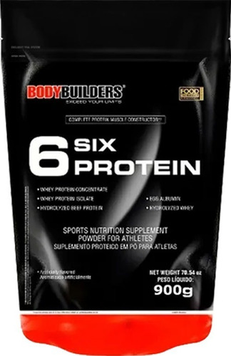 Whey Protein 900g Refil - Wpi Wpc Wph - Bodybuilders Sabor Baunilha