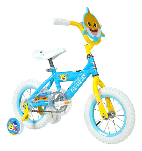 Baby Shark - Bicicleta Infantil De 12 Pulgadas