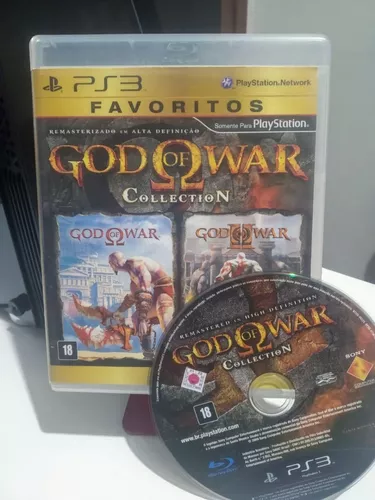 Jogo God of War Collection Favoritos - Playstation 3 - Seminovo