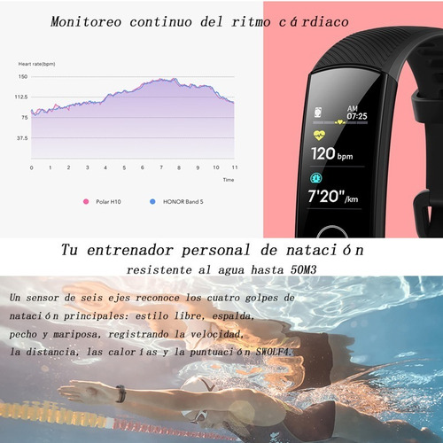 Smartwatch Huawei Honor Band 5 C/monitor Cardíaco