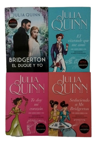 Saga Bridgerton (arg) Vol1 Al Vol4 - Julia Quinn -
