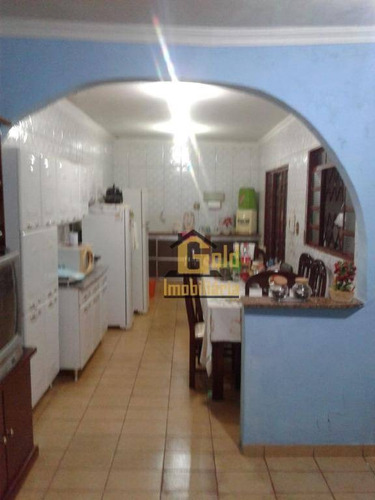 Casa Com 2 Dormitórios À Venda, 174 M² Por R$ 185.000,00 - Avelino Alves Palma - Ribeirão Preto/sp - Ca1046