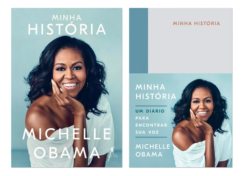 Kit Michelle Obama : Minha História - 2 Livros