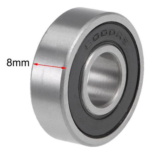 Ts 6000-2rs Rodamiento Balero Z2, 10 X 26 X 8 Mm, Doble