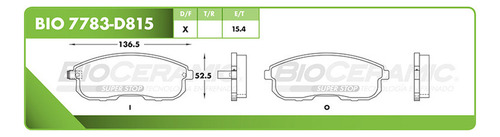 Balata Disco Delantera Nissan Altima 2007-2010