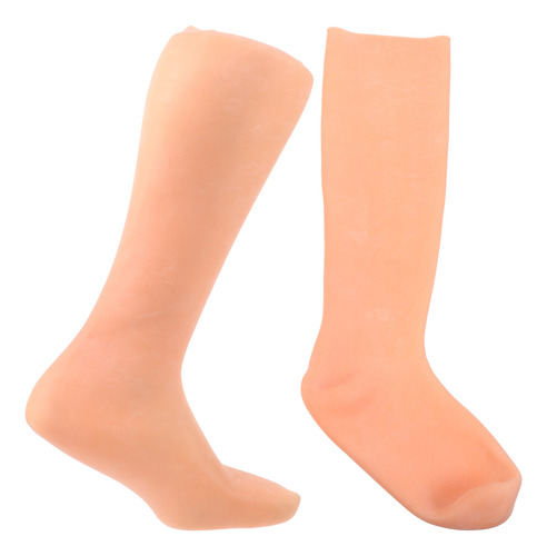1 Par De Calcetines Largos Hidratantes Para Toda La Noche
