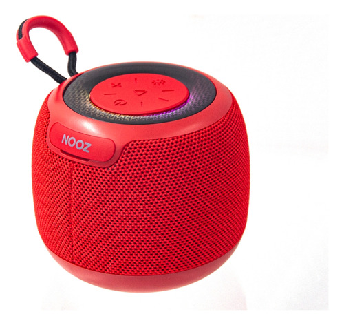 Parlante Portátil Nooz 5w Rojo Nz-2050r