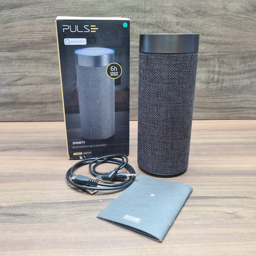Caixa De Som Smarty Pulse Speaker Bluetooth Sp358 Com Alexa (Usado)