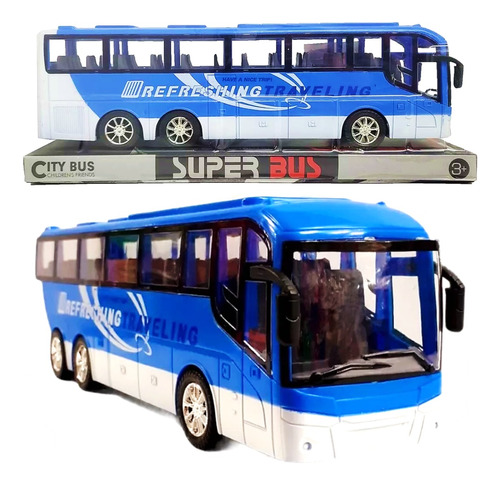 Bus Micro Colectivo Larga Distancia 31cm Super Cla 358